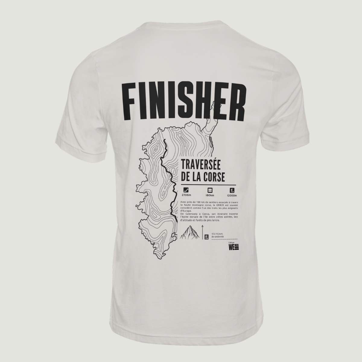 T-shirt GR®20 Traversée de la Corse