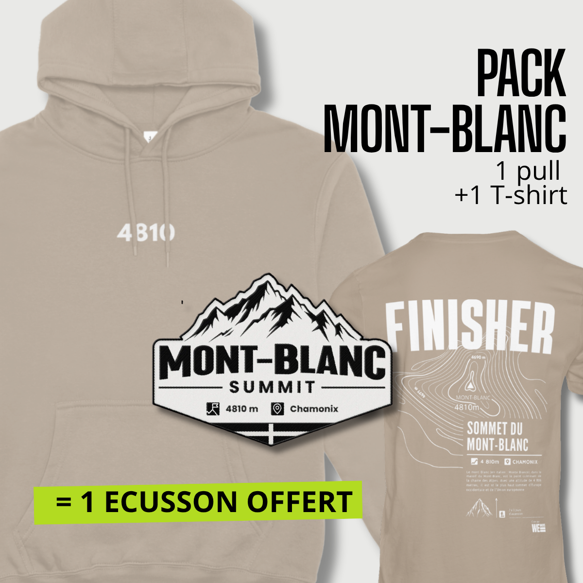 Pack Sommet du Mont-Blanc