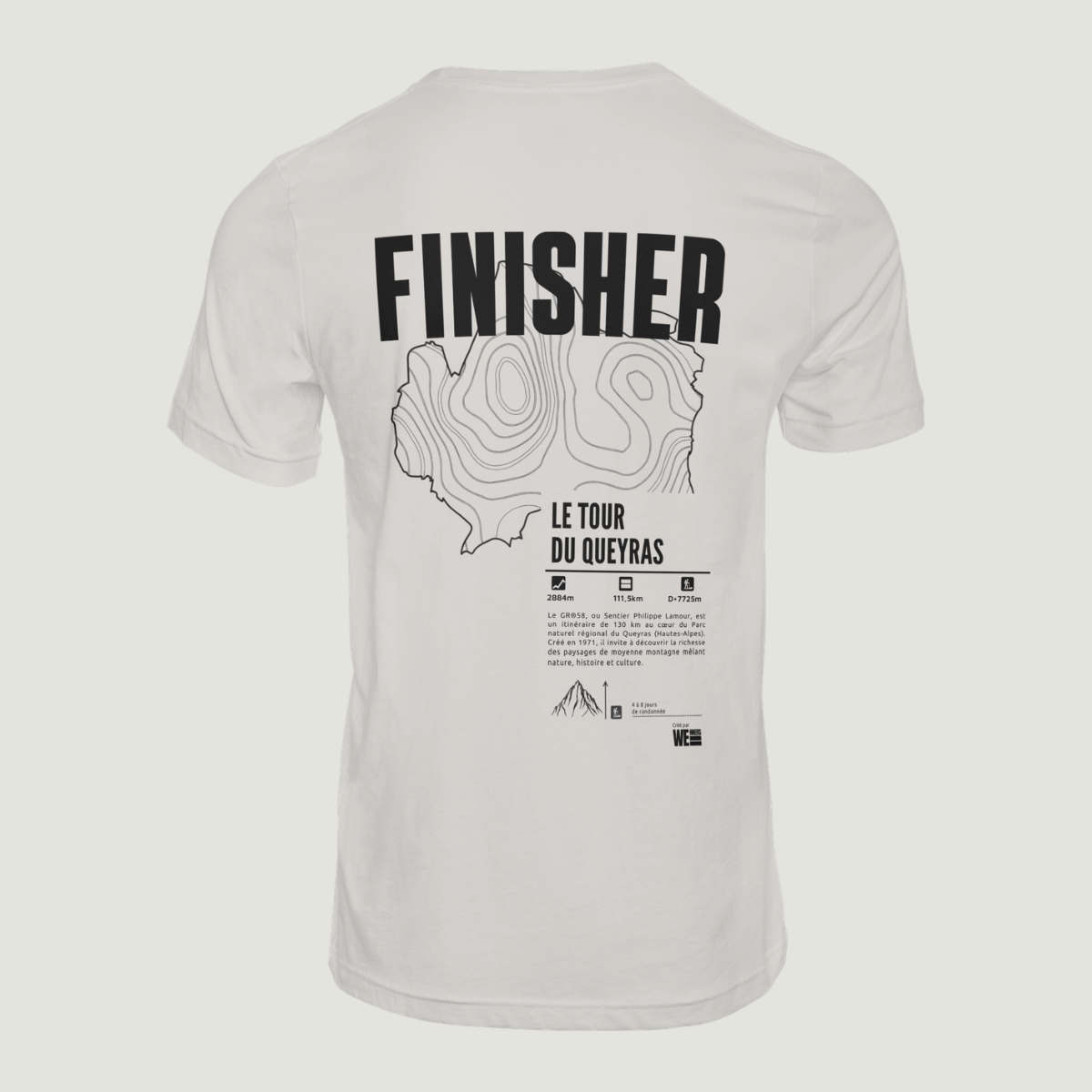T-shirt GR®58 Le Tour du Queyras