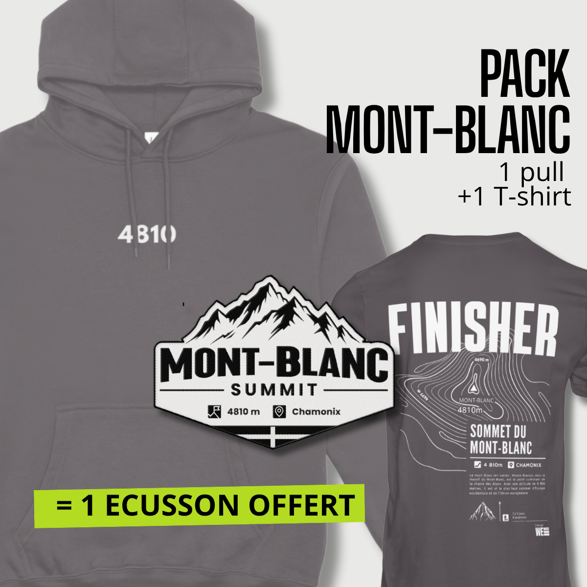 Pack Sommet du Mont-Blanc