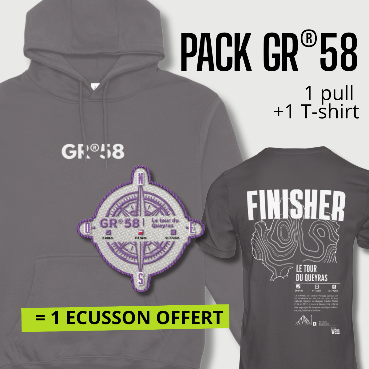 Pack GR®58 Tour du Queyras