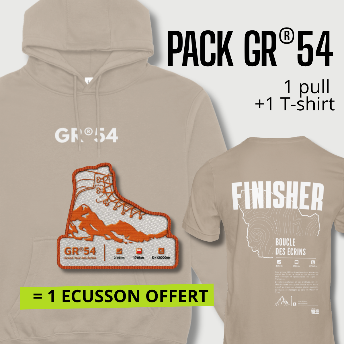 Pack GR®54 Boucle des Écrins