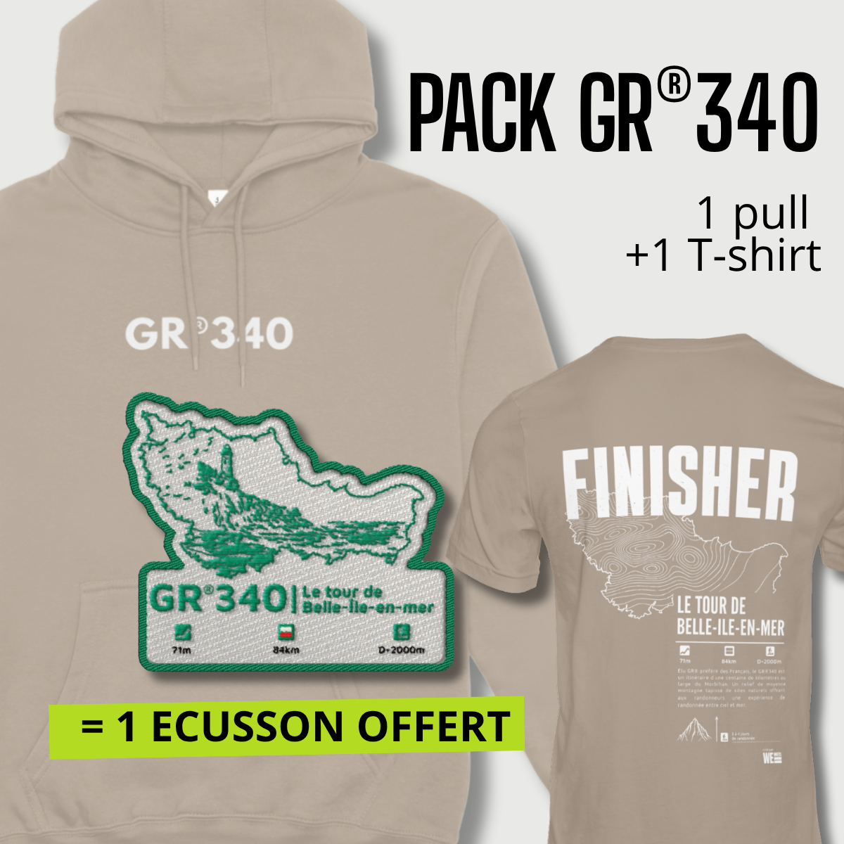Pack GR®340 Tour de Belle-Ile