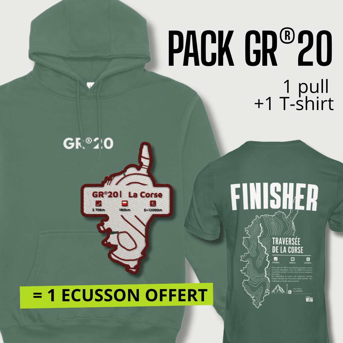 Pack GR®20 Traversée de la Corse