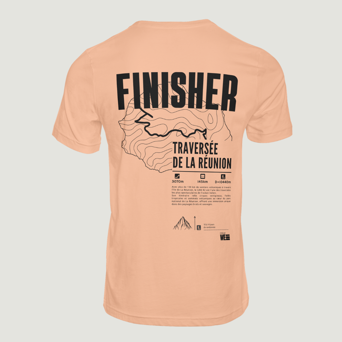 T-shirt GR®R2 Traversée de la Réunion