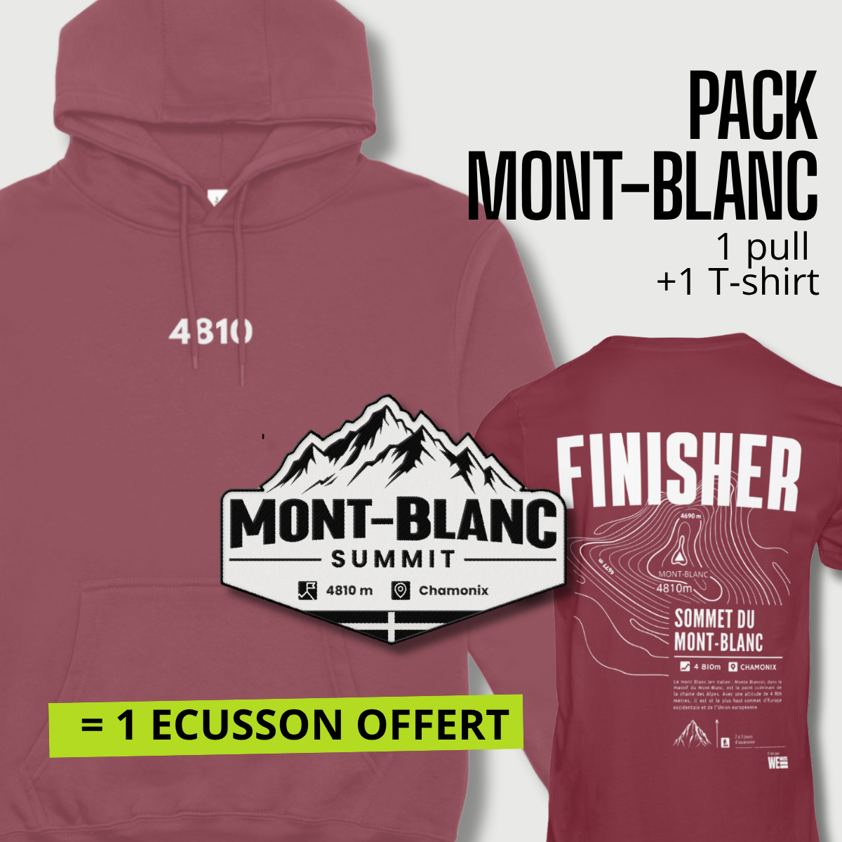 Pack Sommet du Mont-Blanc