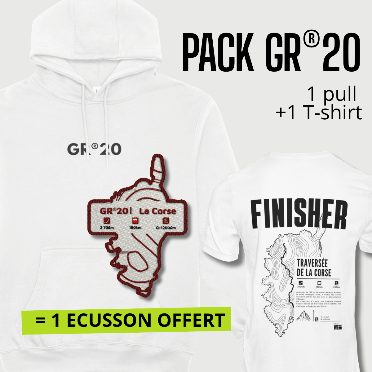 Pack GR®20 Traversée de la Corse