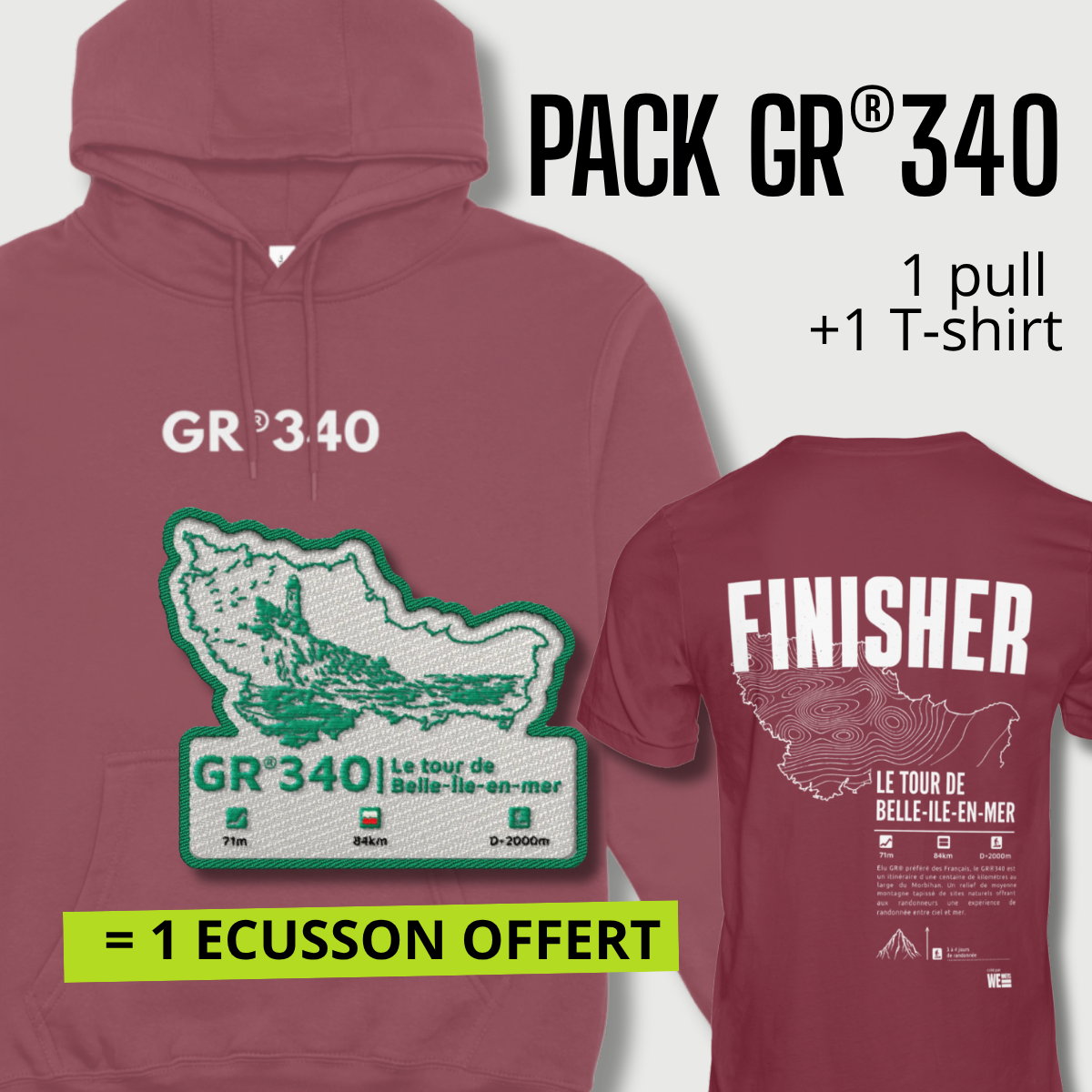 Pack GR®340 Tour de Belle-Ile