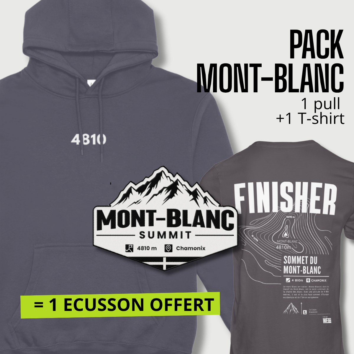 Pack Sommet du Mont-Blanc
