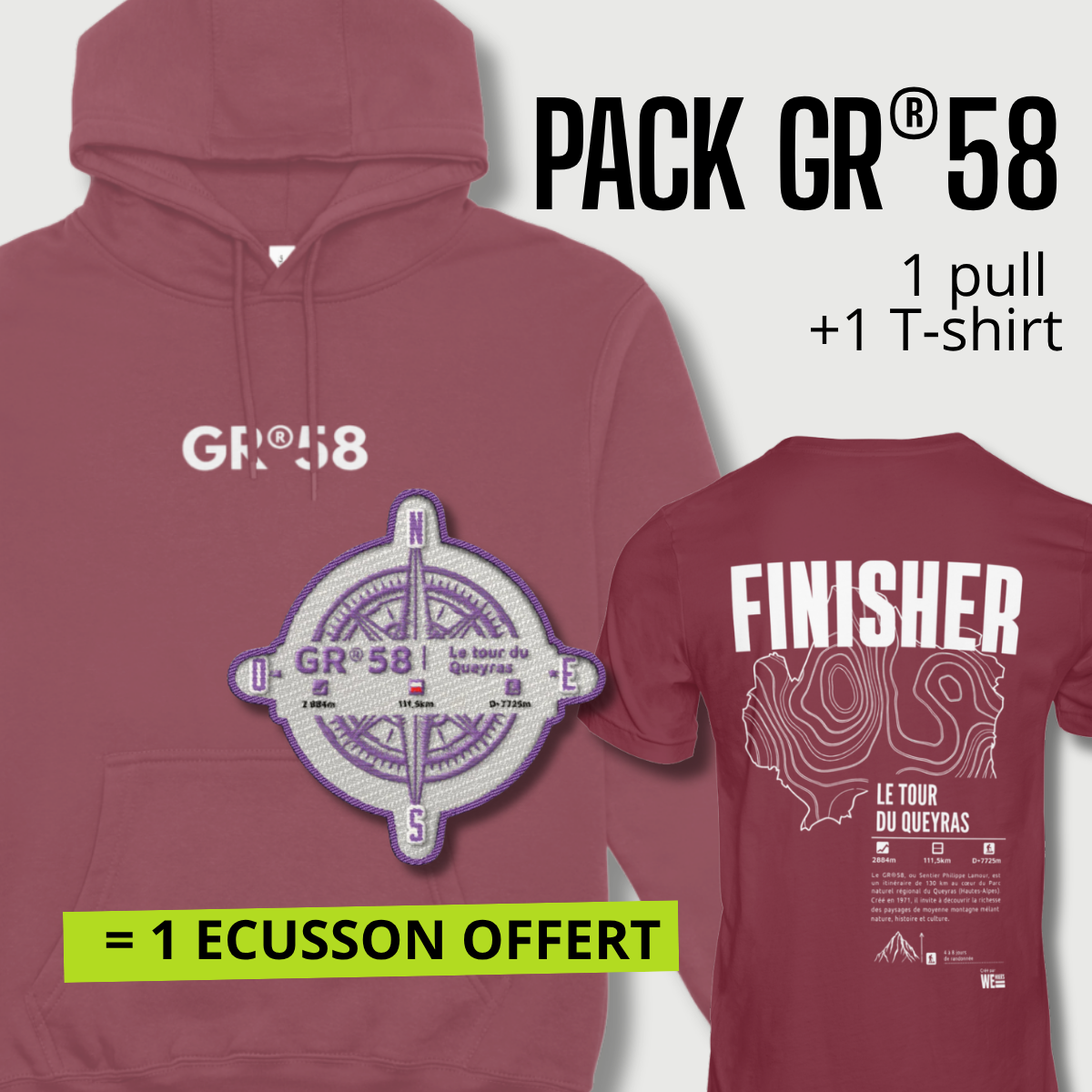 Pack GR®58 Tour du Queyras