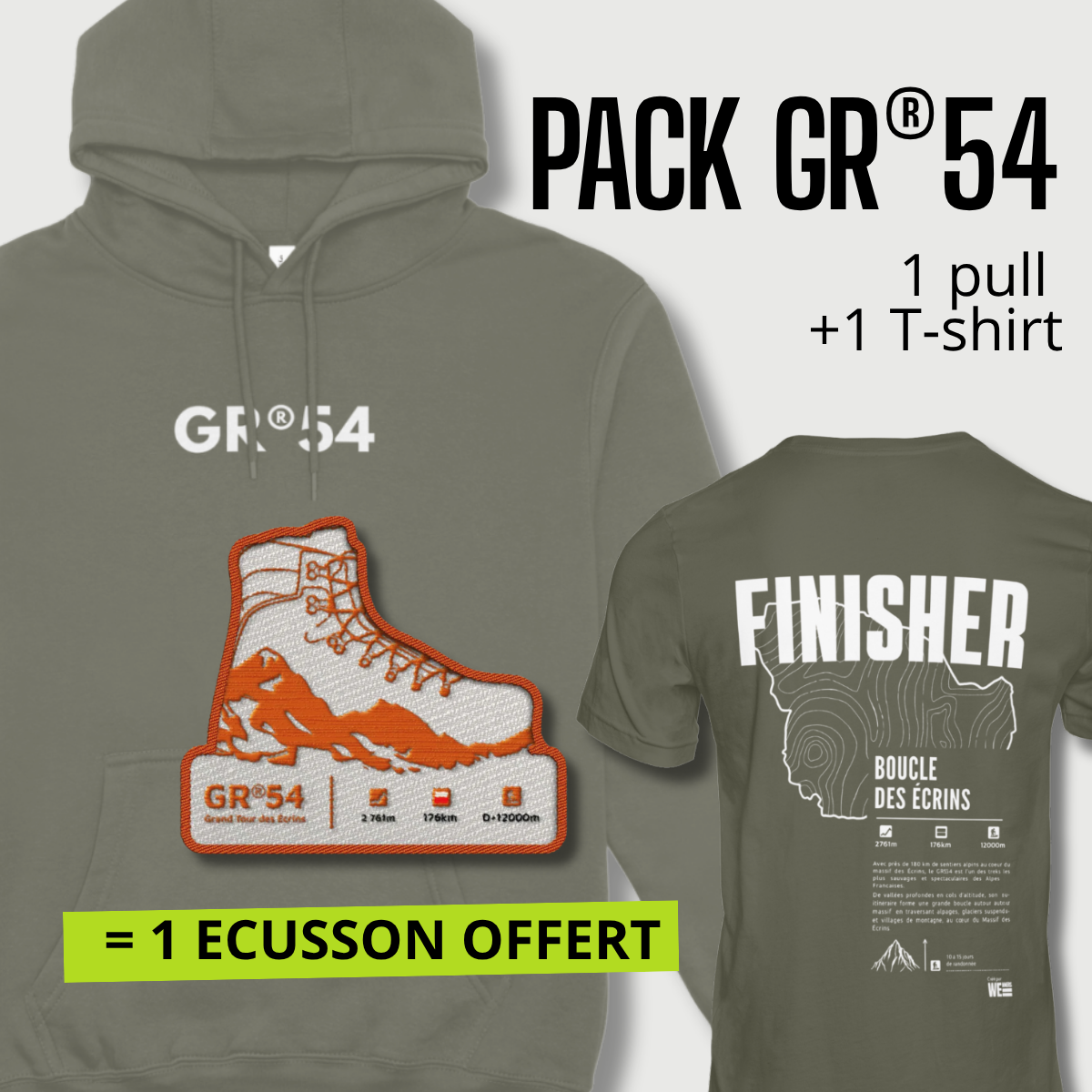 Pack GR®54 Boucle des Écrins