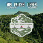 Écusson GR®30 Tour des Lacs d'Auvergne