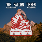 Écusson CHAMONIX-ZERMATT