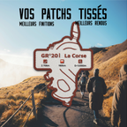 Écusson GR®20 Traversée de la Corse