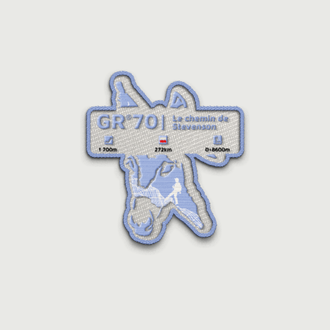 Écusson GR®70 Le chemin de Stevenson