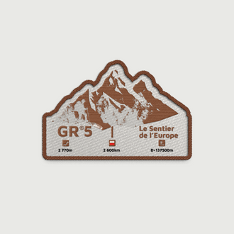Écusson GR®5 Le Sentier de l'Europe